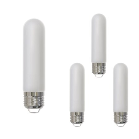 Bulbrite 40 Watt Equivalent T9 5'' Dimmable Medium Screw LED Light Bulb Warm White Light 2700K 4PK 862833