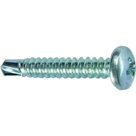Dottie Self Drilling Screw Kit, Zinc Plated Finish, Carbon Steel, Pan Head Phillips Drive TK810PH
