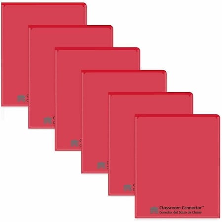C-Line Products Classroom Connector™ School-To-Home Folders, Red, PK25 32004