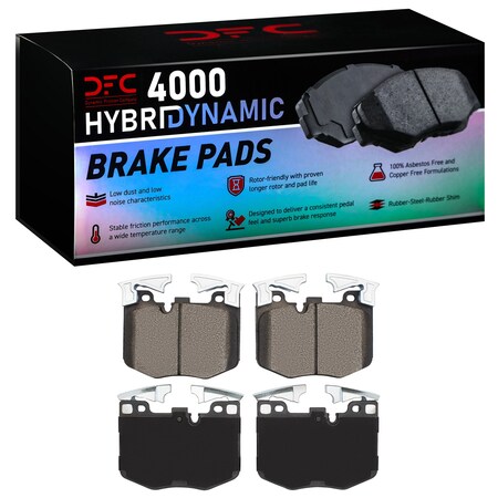 Dynamic Friction Co DFC 4000 HybriDynamic Brake Pads 4000-1867-00