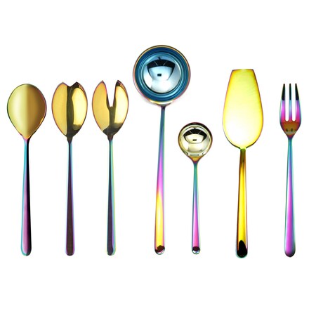 Mepra Linea Serving Set - 7 Pieces - Rainbow 10992207