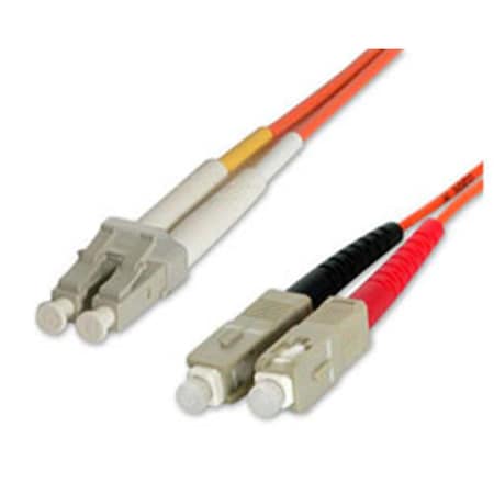 Ezgeneration 5m Duplex MM Fiber Optic Cable LC-SC EZ520640