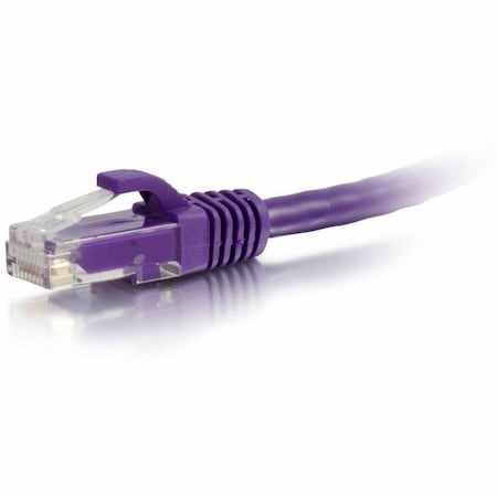 Quiktron Q-Series Category 6a UTP Patch Cable, Snagless, 24 AWG, Purple,  576-A45-003