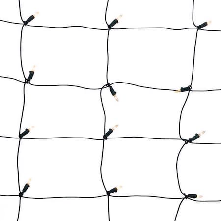 Celebrations Classic LED T5 Warm White 100 ct Net Christmas Lights 4 ft. RNT100WWA