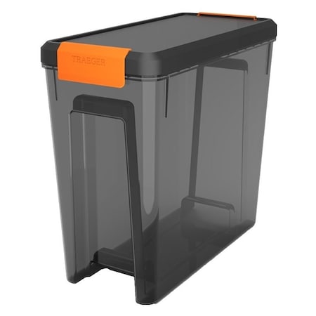 Traeger Pellet Storage Bin with Lid, 22 lb Capacity BAC615