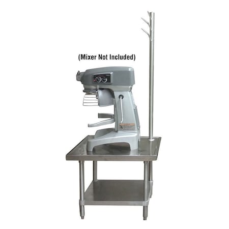 Advance Tabco Mixer Stand-Utensil Rack-Undershelf MX-SS-242