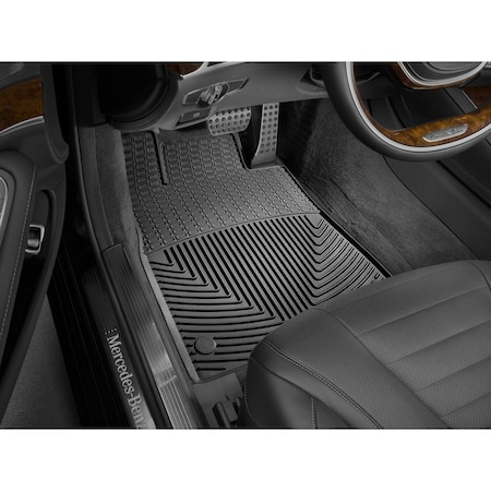 Weathertech Black Front All-Weather Floor Mats, 2022 - 2025 Ford Maverick Hybrid W684