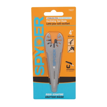 Spyder 2-3/4-Inch Long Blade Rigid Scraper for Sealant 70027
