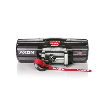 Warn Vehicle Mounted Recovery Winch 12 Volt Electric 4500 Lb Capacity Steel Rope Roller Fairlead 110245