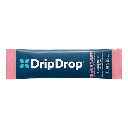 Dripdrop Sports Drink Mix, Rapid-Rehydration, PK100 61433