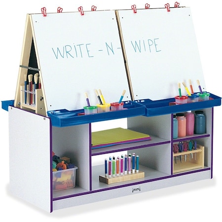 Jonti-Craft Rainbow Accents 4 Station Art Center, Purple 0294JCWW004