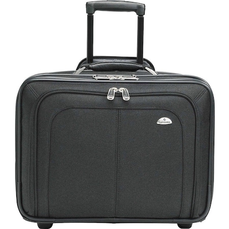 Samsonite Mobile Office Notebook Case, Nylon, 17-1/2 x 9 x 14, Black 110211041