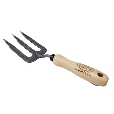 Dewitt Forged Hand Fork, Ideal for Breaking up Soil in Small Areas of the Garden. 31-3004