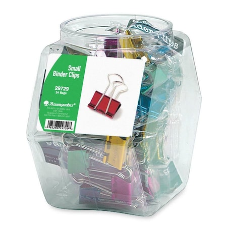 Baumgartens Small Binder Clips-24 pks/tub 29729