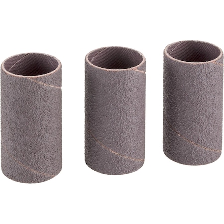 Woodstock 1" Dia. x 2" A/O Hard Sanding Sleeve, 60 Grit, 3PK D1450