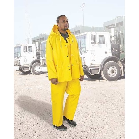 Onguard Rain Bib Overall, Unrated, Yellow, L 7905000