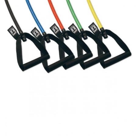 Body-Solid Exercise Resistance Tubes - Pack of 5, 5PK BSTRT-5PACK
