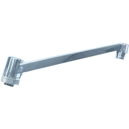 Us Hardware Kitchen Faucet Spout, 8 in L Spout, Plastic, Chrome Plated P-034C