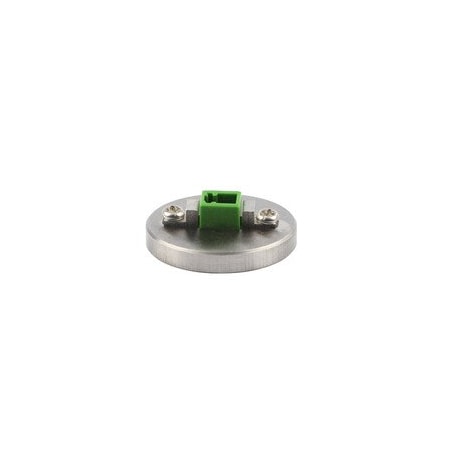 Cable Wholesale Fiber Optic Manual Polishing Puck, Stainless Steel S136, LC/APC 90F1-31005