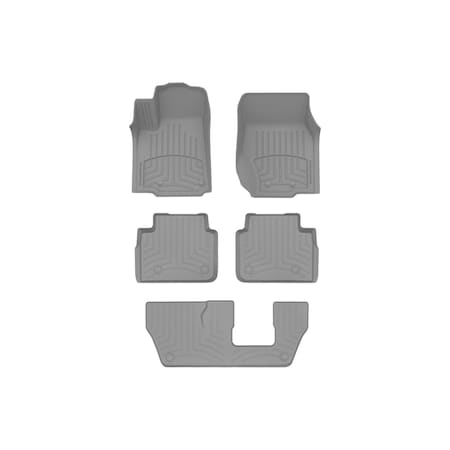Weathertech Grey, Front and Rear and Rear FloorLiner HP 461696-1-2-4IM