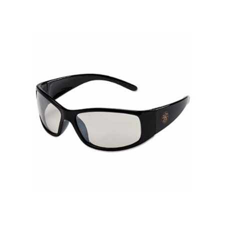 Smith And Wesson Elite, Safety Glasses, Indoor/Outdoor Polycarbonate Lens, Uncoated, Black, Nylon 412-21306