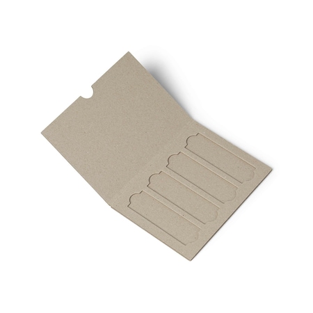 United Scientific 4-Place Slide Mailer, Cardboard, 50PK 62602
