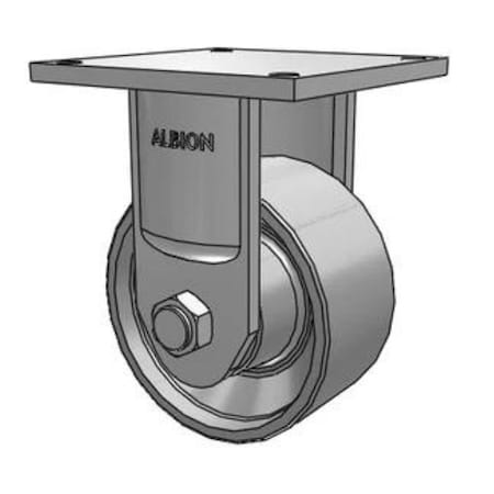 Albion 8x4-kingpinless-steel-rigid-Caster 700FH08709R