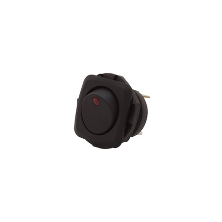 Gb GSW Rocker Switch, 10/16 A, 125/250 V, SPST, Black GSW-50