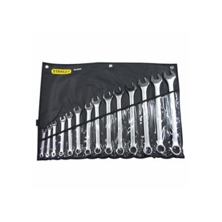 Stanley 14 Piece Combination Wrench Set, 12 Points, SAE 576-85-990