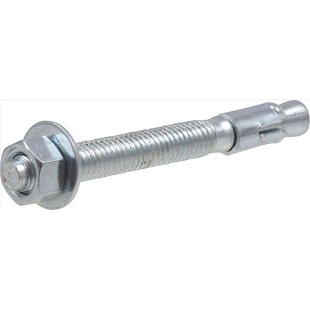 Hillman 3/8 in. D X 3 3/4 in. L Steel Round Head Wedge Anchor 25 pc 370985