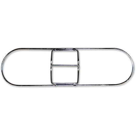 Lorell 48 in. Standard Clip-on Long Dust Mop Frame - Metallic GJO48266