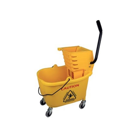 Bsl 20 Qt Side Press Mop Bucket and Wringer 4204