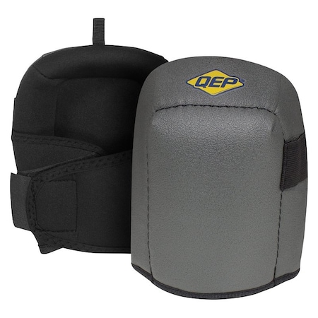 Qep Comfort Grip Knee Pad, One-Size, Foam Pad, Hook and Loop Closure, 2PK 79634
