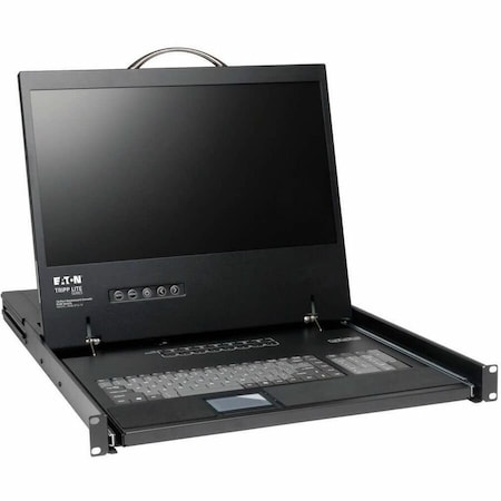 Tripp Lite Eaton Tripp Lite Series NetController 16-Port 1U Rack-Mount Console KVM Switch with 19-in. LCD, TAA B040-016-19