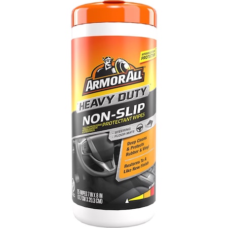 Armor All Heavy Duty No Slip Floor Mat Protectant Wipes 25 wipes AHDPRTC251USLT
