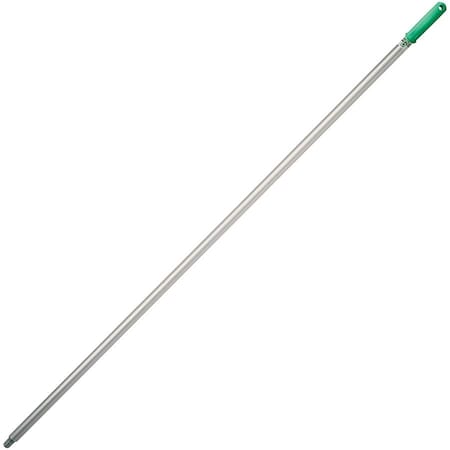 Unger Squeegee Handle, Aluminum, Silvr, Grn, 58 in AL14A