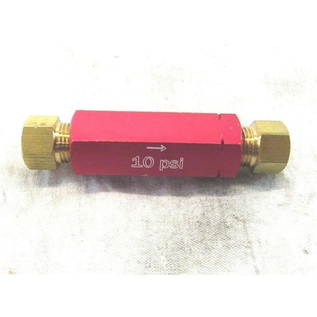 Bous Performance 10 lbs Residual Check Valve, Brass Fittings B10304