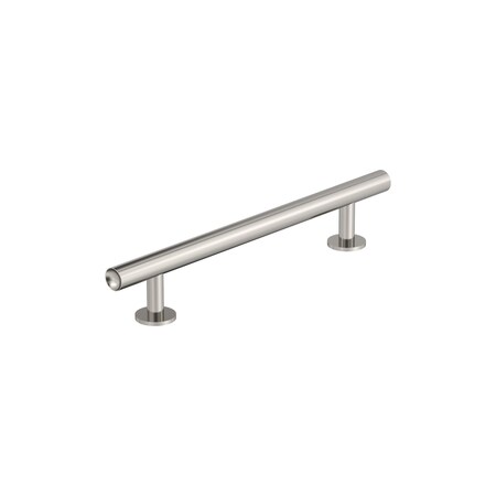 Amerock Radius 5-1/16 inch 128mm Center-to-Center Polished Nickel Cabinet Pull BP36866PN