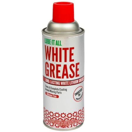 Tub O Towels Grease, 11 oz, Aerosol Spray Can, White, NLGI2 PK WG16