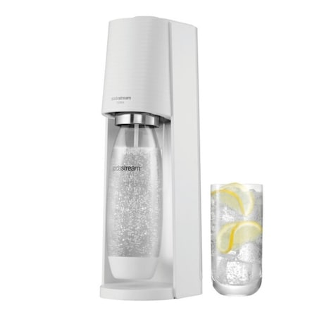 Sodastream TERRA Series Sparkling Water Maker Kit, 1 L Bottle, White 1012811010