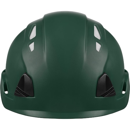 Ironwear Raptor 3976 Type II Class C Vented Safety Helmet Dark Green 3976-DG