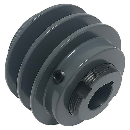 Zoro Select Variable Pitch V-Belt Pulley 2VP36X1-1/8
