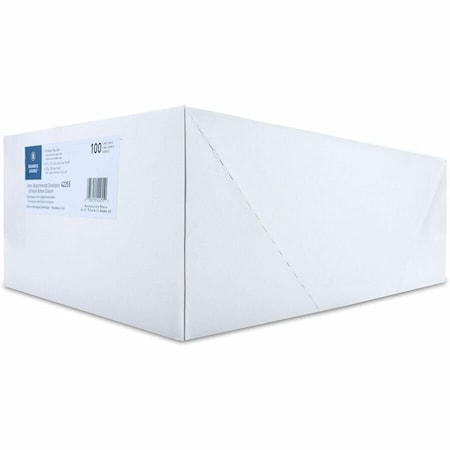 Business Source Filing Envelope, Brown, Kraft, PK100 BSN42255