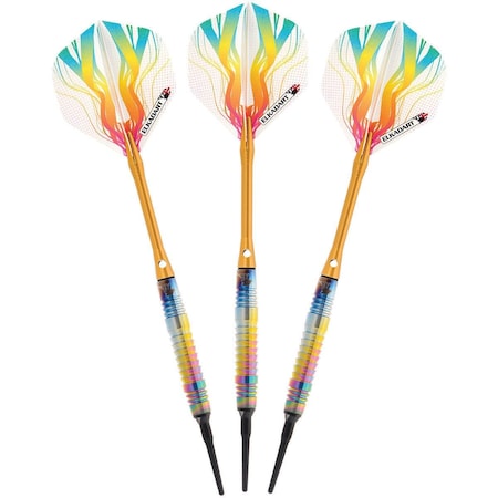 Elkadart Rainbow Steel Tip Darts - 16 g 21-3153-16