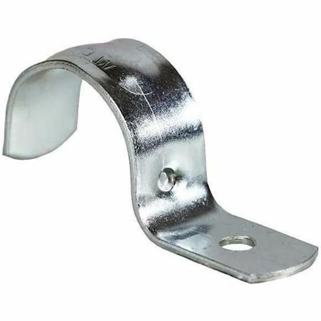 Dottie One Hole Strap, Conduit; Pipe Use, 3/4 in, Steel, Zinc Plated HW75