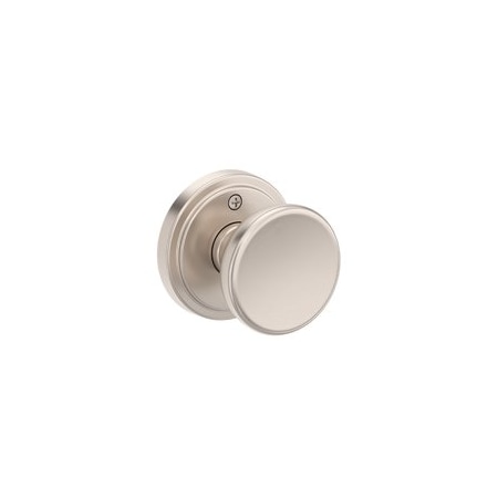 Baldwin Residential Door Knobs Half Dummy Reversible Satin Nickel HDSOLSRR150