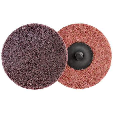 Auveco Surface Conditioning Disc 3in Medium Maroon, 25PK 22378