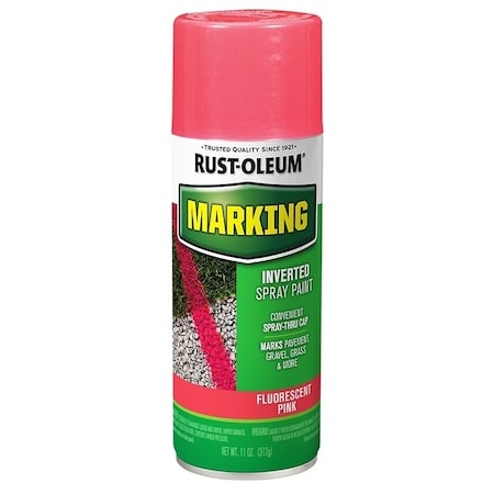 Rust-Oleum PAINT SPRAY MRK FLUOR PNK 11OZ 1988830