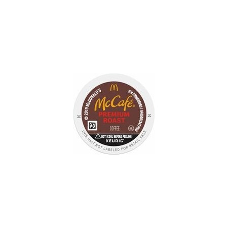 Mccaf McCafe K-Cup Premium Roast Coffee, Compatible with Keurig Brewer, Medium, K-Cup, Premium Roast, 4PK 5000358124