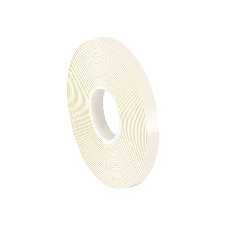 3M Double Coated Foam Tape, White, 5 yd L VG-532W